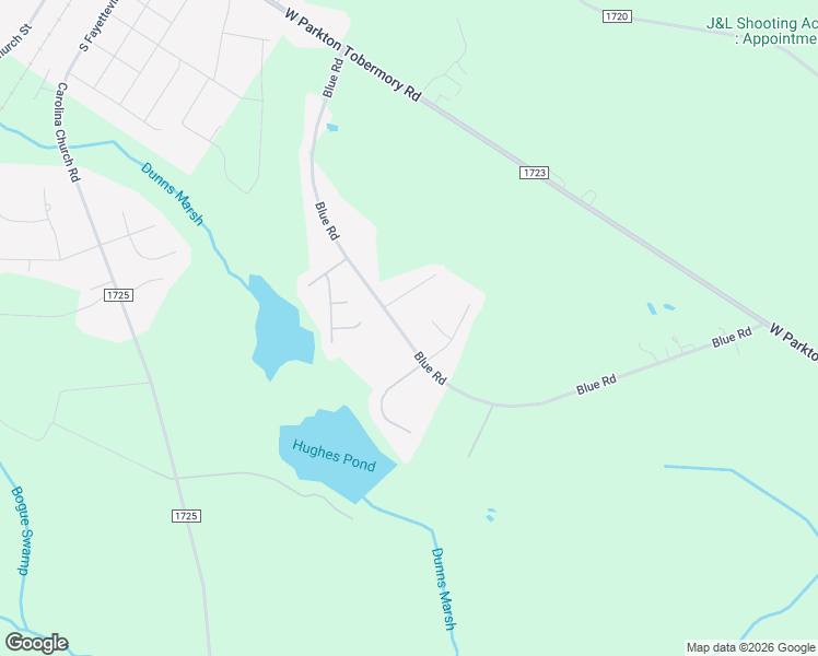 map of restaurants, bars, coffee shops, grocery stores, and more near 81 Wimbelon Circle in Parkton