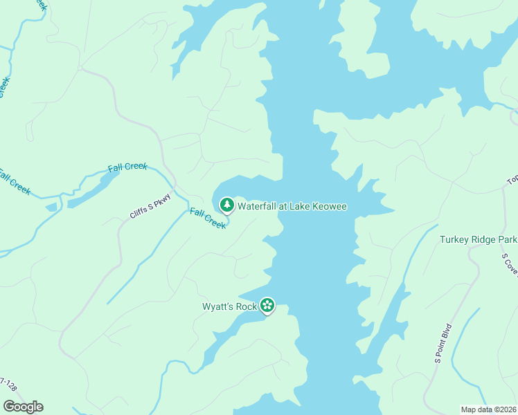 map of restaurants, bars, coffee shops, grocery stores, and more near 917 Rippling Water Way in Salem