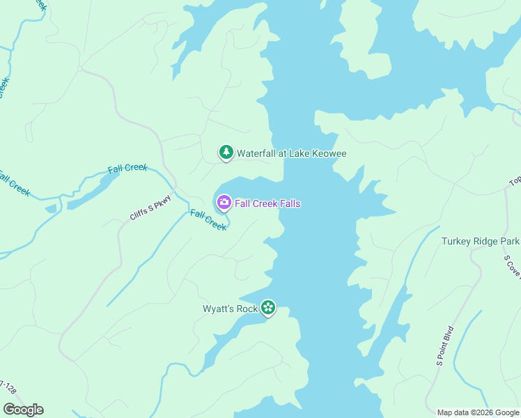 map of restaurants, bars, coffee shops, grocery stores, and more near 917 Rippling Water Way in Salem