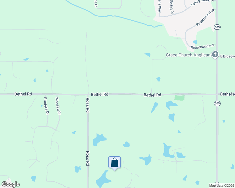 map of restaurants, bars, coffee shops, grocery stores, and more near 8494-8702 Bethel Road in Olive Branch