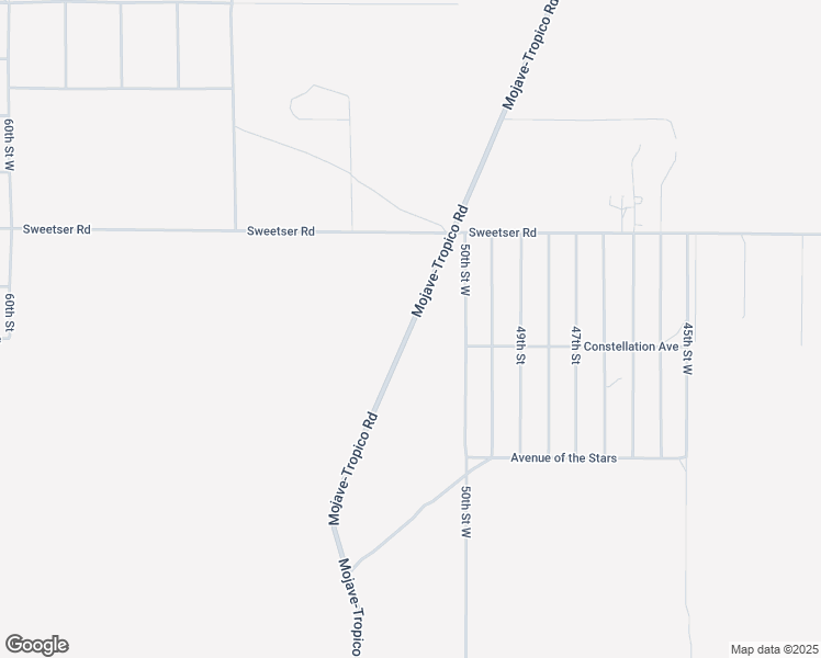 map of restaurants, bars, coffee shops, grocery stores, and more near Mojave-Tropico Road in Rosamond