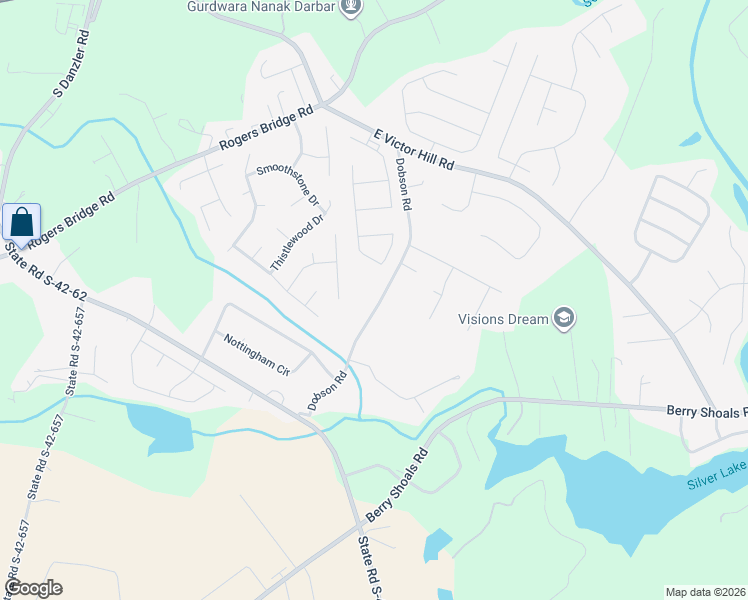 map of restaurants, bars, coffee shops, grocery stores, and more near 273 Dobson Road in Duncan