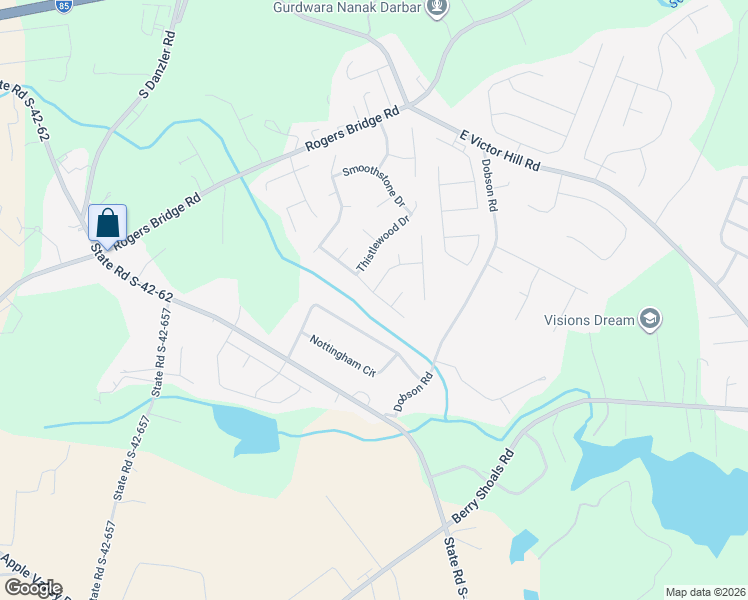 map of restaurants, bars, coffee shops, grocery stores, and more near 210 Buckingham Road in Duncan