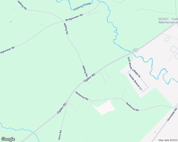 map of restaurants, bars, coffee shops, grocery stores, and more near 1030 Milling Road in Rock Hill