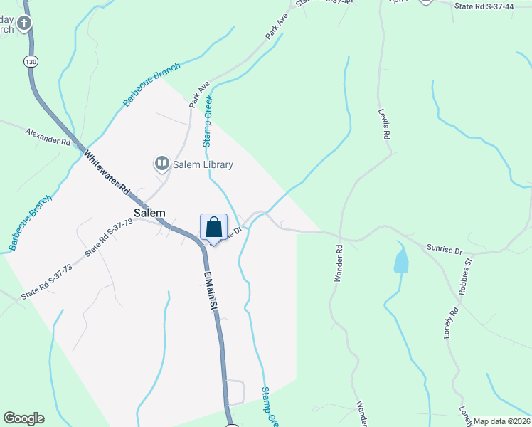 map of restaurants, bars, coffee shops, grocery stores, and more near 85 Sunrise Drive in Salem