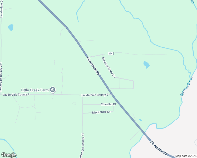 map of restaurants, bars, coffee shops, grocery stores, and more near 7031 Alabama 157 in Florence