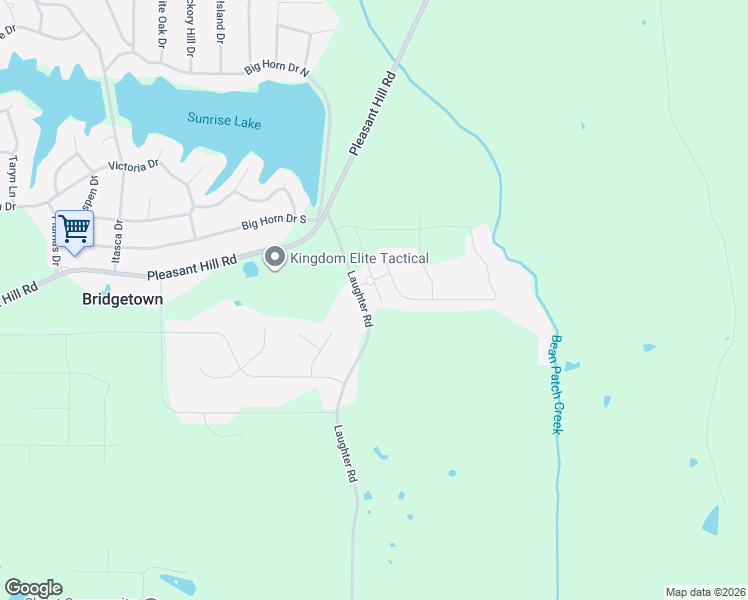 map of restaurants, bars, coffee shops, grocery stores, and more near 2015 Laughter Road in DeSoto County