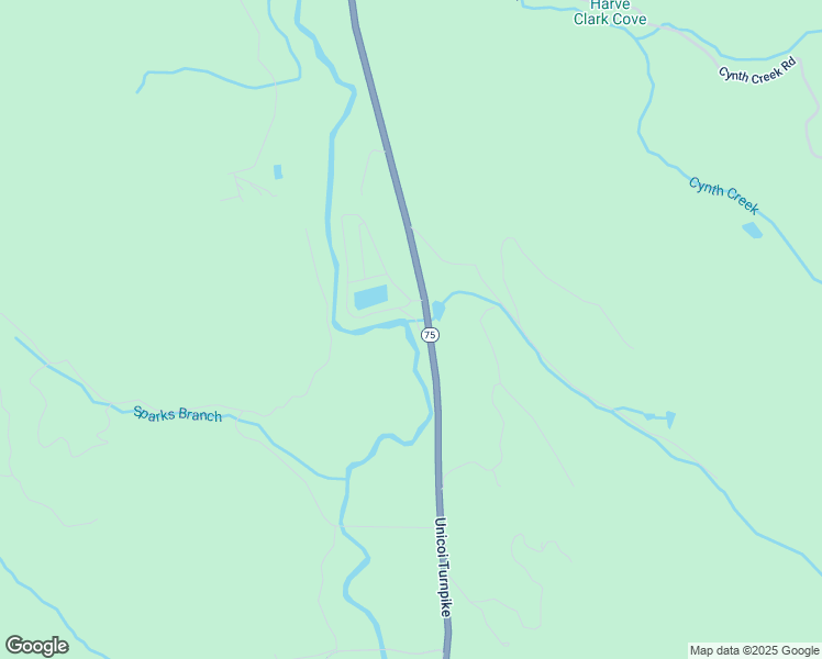 map of restaurants, bars, coffee shops, grocery stores, and more near 4170 Riverbank Run in Hiawassee
