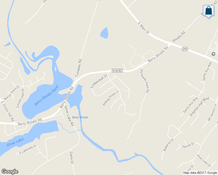 map of restaurants, bars, coffee shops, grocery stores, and more near 217 Timberleaf Drive in Duncan