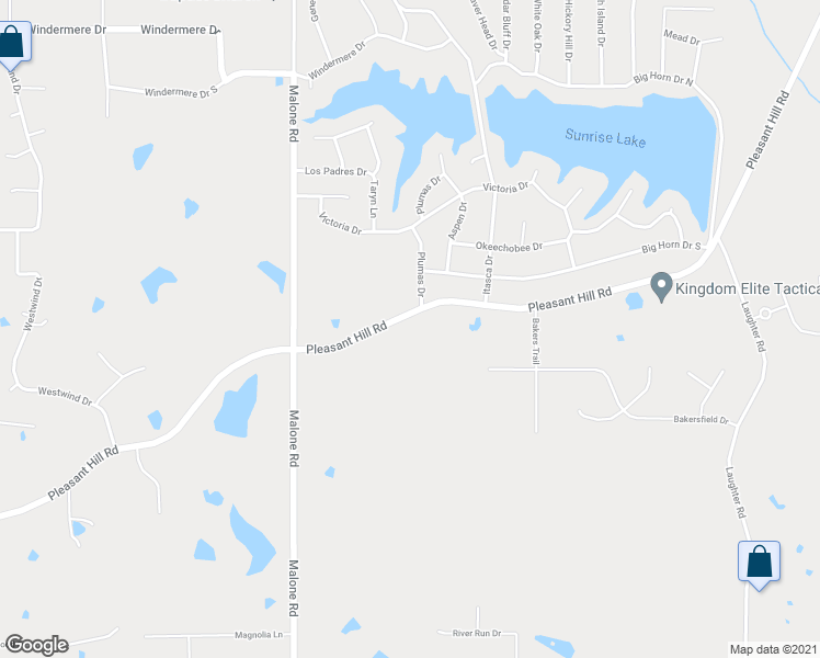 map of restaurants, bars, coffee shops, grocery stores, and more near 4239 Pleasant Hill Road in DeSoto County