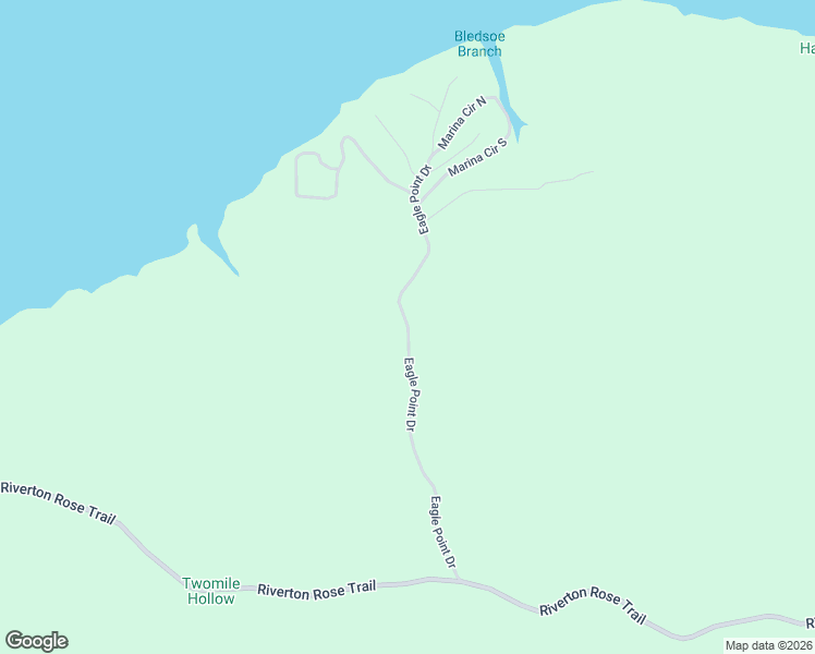 map of restaurants, bars, coffee shops, grocery stores, and more near Eagle Point Drive in Cherokee