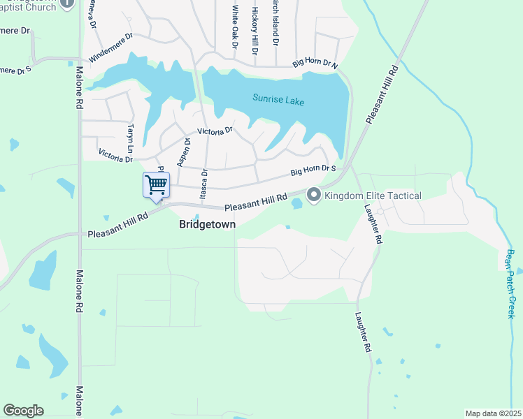 map of restaurants, bars, coffee shops, grocery stores, and more near 4637 Pleasant Hill Road in DeSoto County