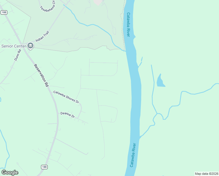 map of restaurants, bars, coffee shops, grocery stores, and more near 1385 Indigo Court in Rock Hill