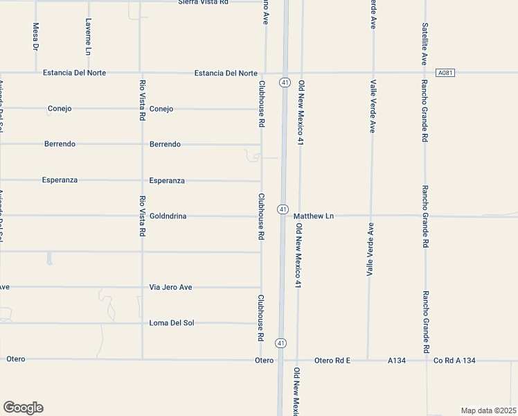 map of restaurants, bars, coffee shops, grocery stores, and more near 39 Clubhouse Road in Moriarty