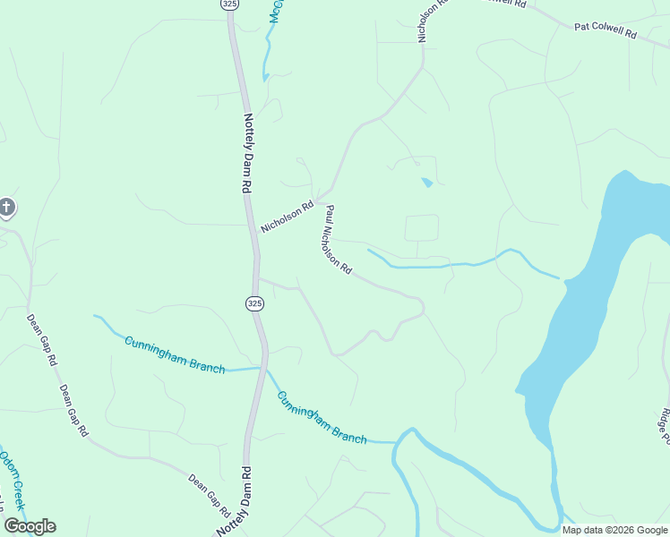map of restaurants, bars, coffee shops, grocery stores, and more near 927 Paul Nicholson Road in Blairsville
