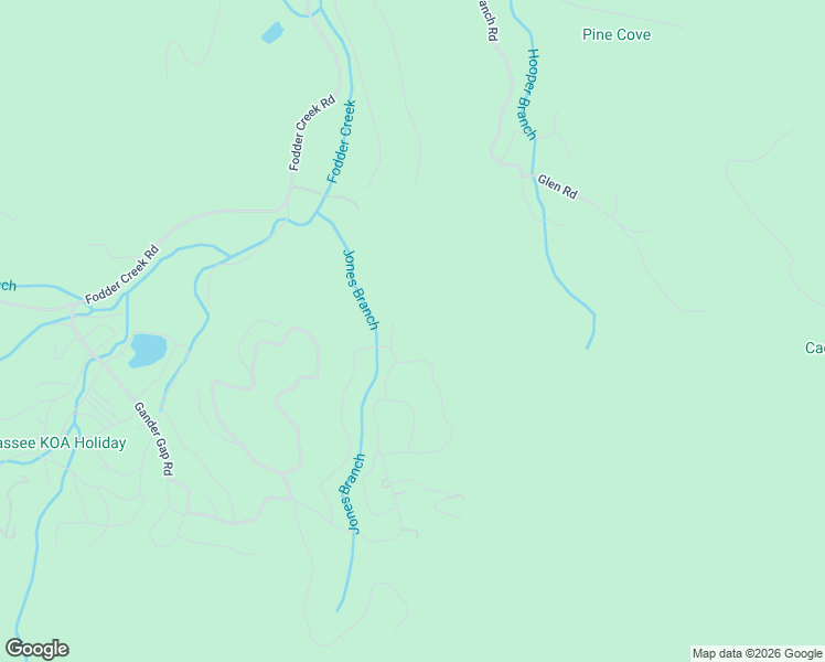 map of restaurants, bars, coffee shops, grocery stores, and more near 4235 Ackerman Circle in Hiawassee