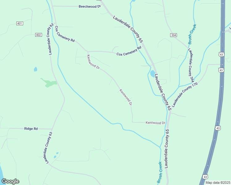 map of restaurants, bars, coffee shops, grocery stores, and more near Kentwood Drive in Killen