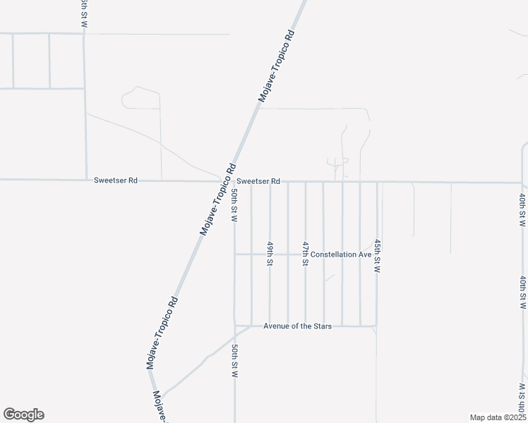 map of restaurants, bars, coffee shops, grocery stores, and more near 4901 Tobacco Road in Rosamond