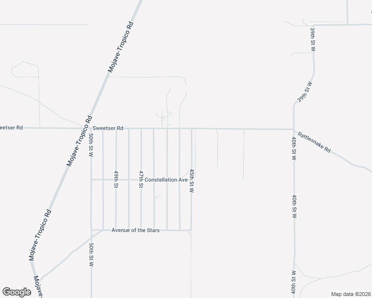 map of restaurants, bars, coffee shops, grocery stores, and more near 4921 45th Street in Rosamond