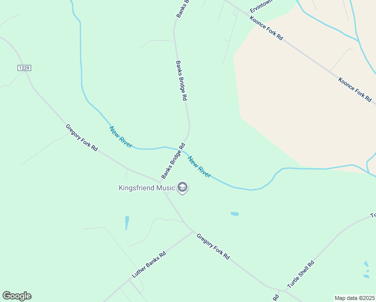 map of restaurants, bars, coffee shops, grocery stores, and more near 281 Banks Bridge Road in Richlands
