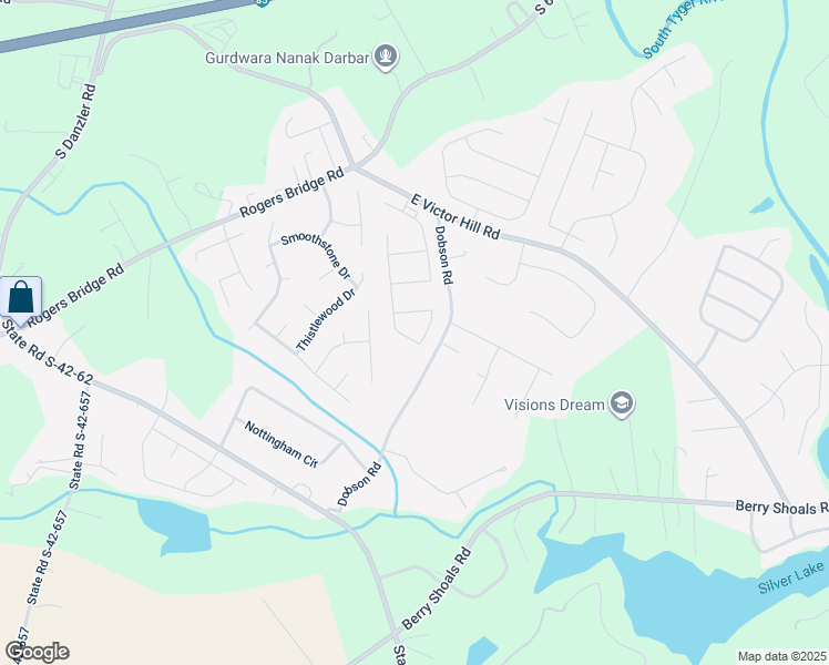 map of restaurants, bars, coffee shops, grocery stores, and more near 537 Lone Rider Path in Duncan