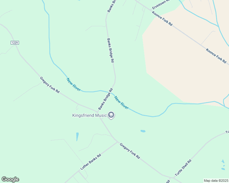 map of restaurants, bars, coffee shops, grocery stores, and more near 281 Banks Bridge Road in Richlands
