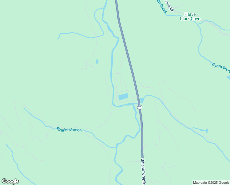 map of restaurants, bars, coffee shops, grocery stores, and more near 4128 River Bank Run in Hiawassee