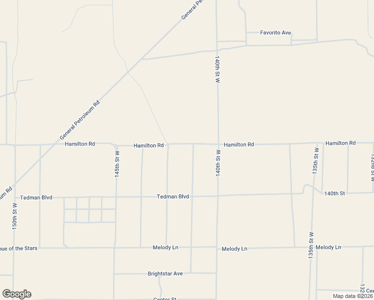 map of restaurants, bars, coffee shops, grocery stores, and more near 15019 Hamilton Road in Rosamond