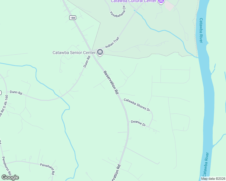 map of restaurants, bars, coffee shops, grocery stores, and more near 1495 Reservation Road in Rock Hill