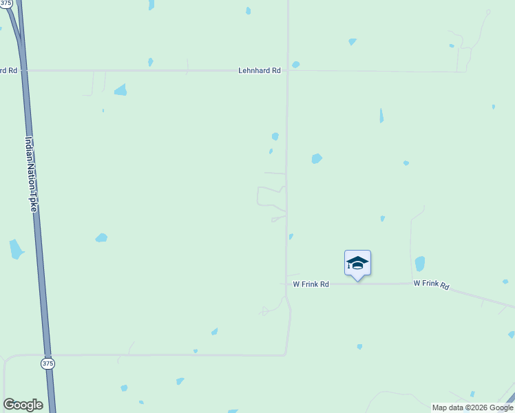 map of restaurants, bars, coffee shops, grocery stores, and more near 2544 Shuman Road in McAlester