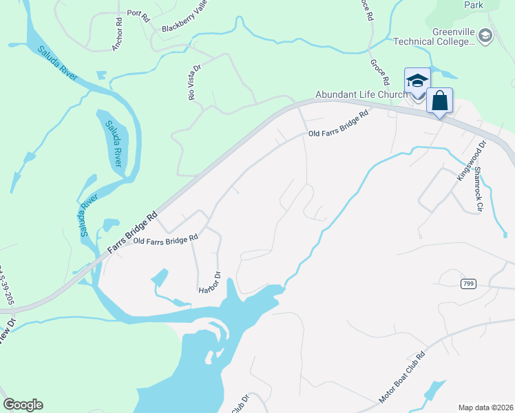 map of restaurants, bars, coffee shops, grocery stores, and more near 188 Old Homestead Road in Greenville