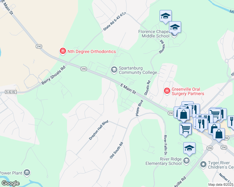 map of restaurants, bars, coffee shops, grocery stores, and more near 421 Evening Mist Court in Duncan