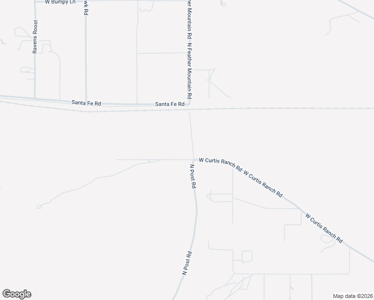 map of restaurants, bars, coffee shops, grocery stores, and more near 2050 West Curtis Ranch Road in Paulden