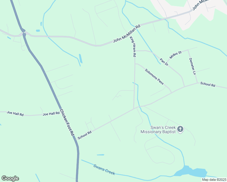 map of restaurants, bars, coffee shops, grocery stores, and more near 2240 Honey Lane in Hope Mills