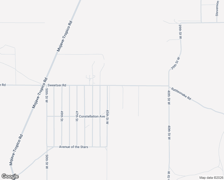 map of restaurants, bars, coffee shops, grocery stores, and more near 4921 45th Street in Rosamond