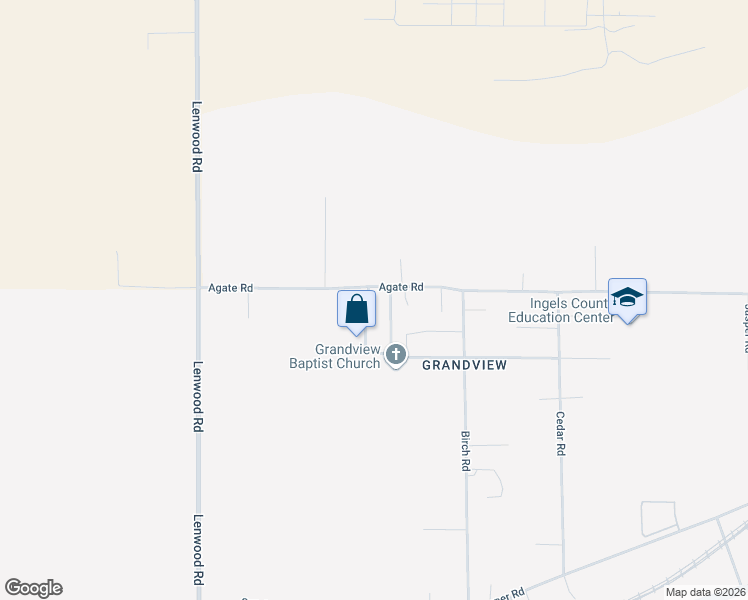 map of restaurants, bars, coffee shops, grocery stores, and more near 35277 Walnut Street in Barstow