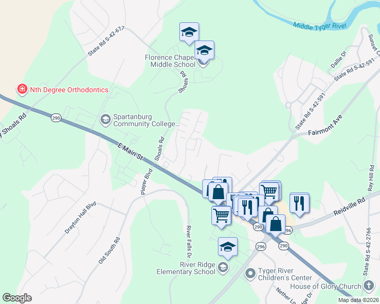 map of restaurants, bars, coffee shops, grocery stores, and more near 800 Squires Point in Duncan