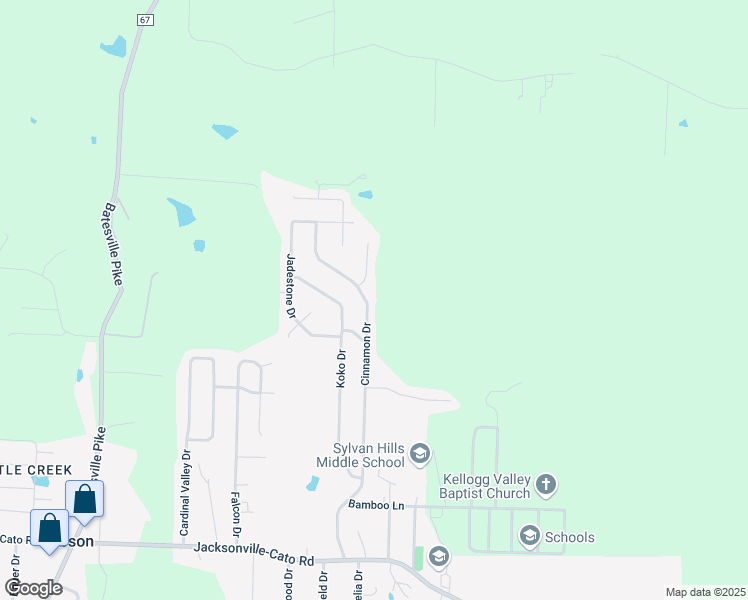 map of restaurants, bars, coffee shops, grocery stores, and more near 58 Cinnamon Drive in Sherwood