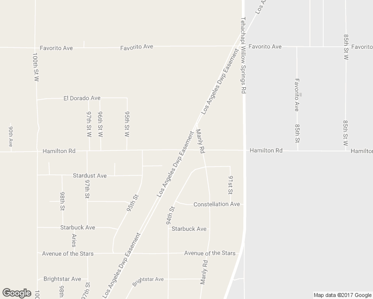 map of restaurants, bars, coffee shops, grocery stores, and more near Hamilton Road in Kern County