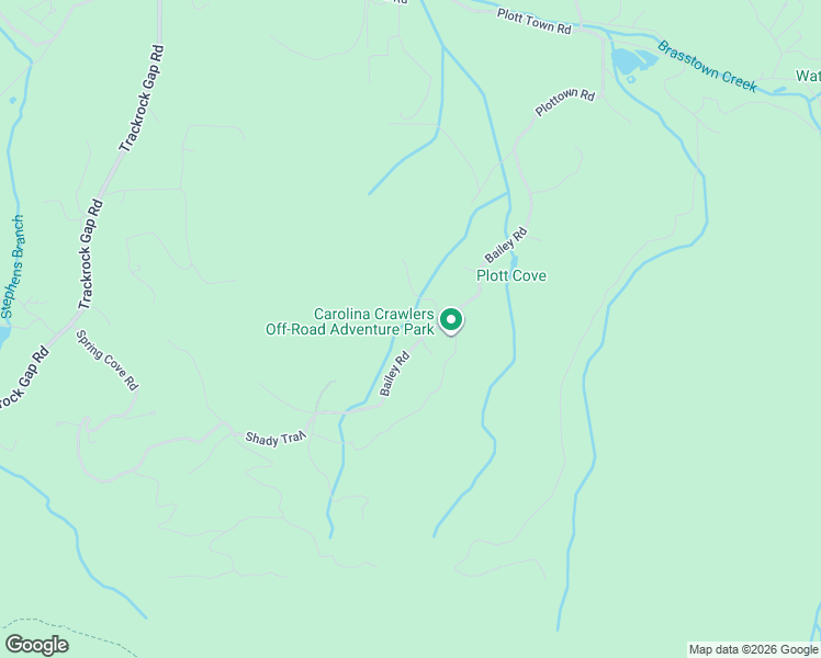 map of restaurants, bars, coffee shops, grocery stores, and more near 1135 Bailey Road in Blairsville