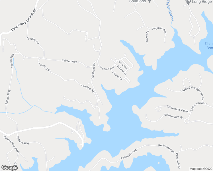 map of restaurants, bars, coffee shops, grocery stores, and more near 227 South Lake Drive in Sunset