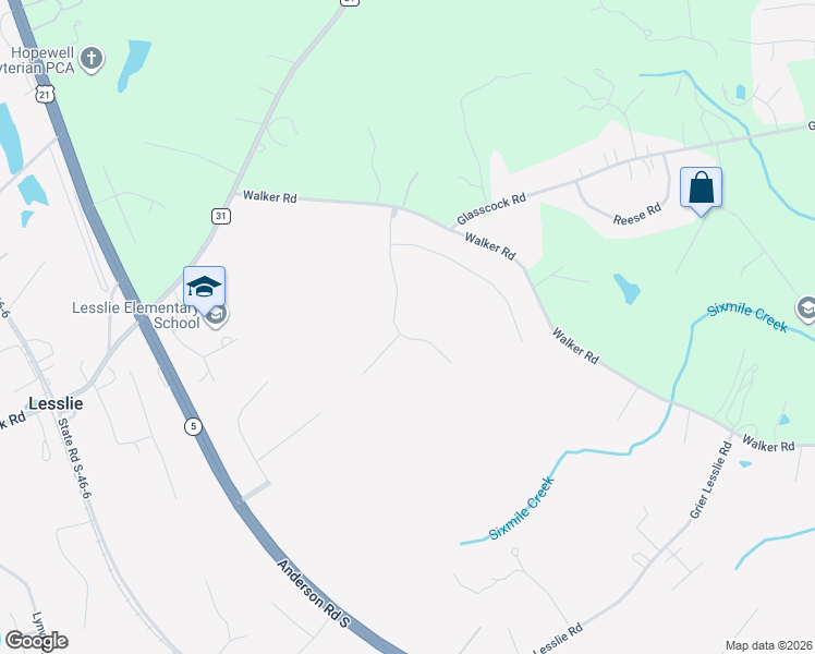 map of restaurants, bars, coffee shops, grocery stores, and more near 1339 Glenview Lane in Rock Hill