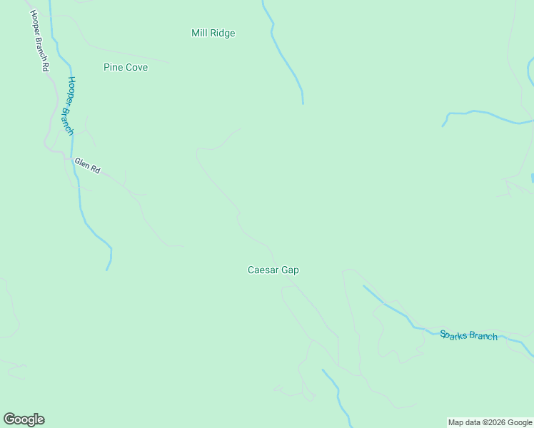 map of restaurants, bars, coffee shops, grocery stores, and more near 1480 Caesars Gap Road in Hiawassee