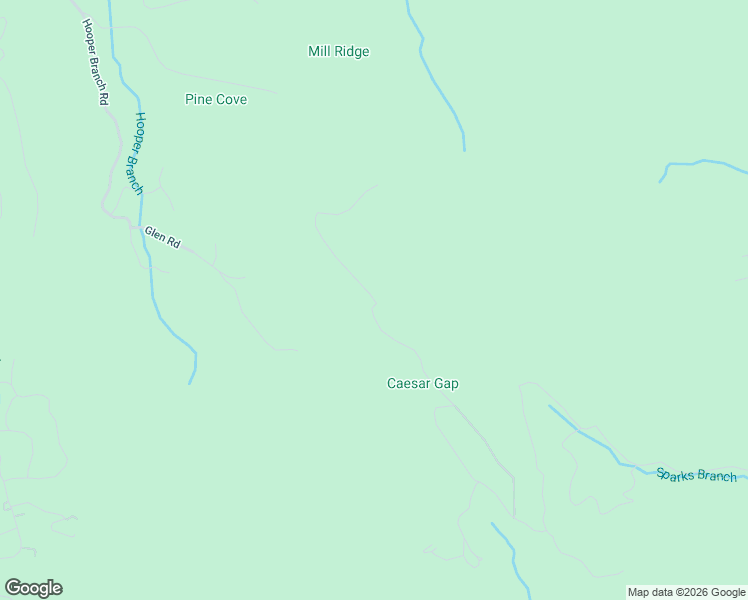 map of restaurants, bars, coffee shops, grocery stores, and more near 1480 Caesars Gap Road in Hiawassee
