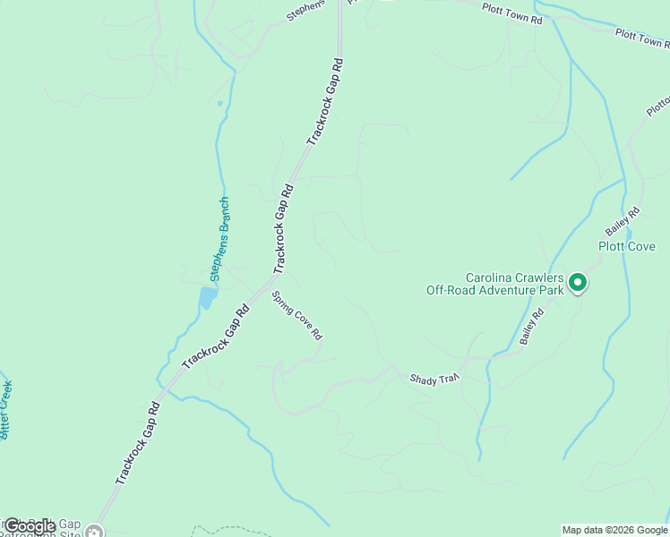 map of restaurants, bars, coffee shops, grocery stores, and more near 717 Trackrock Acres in Blairsville