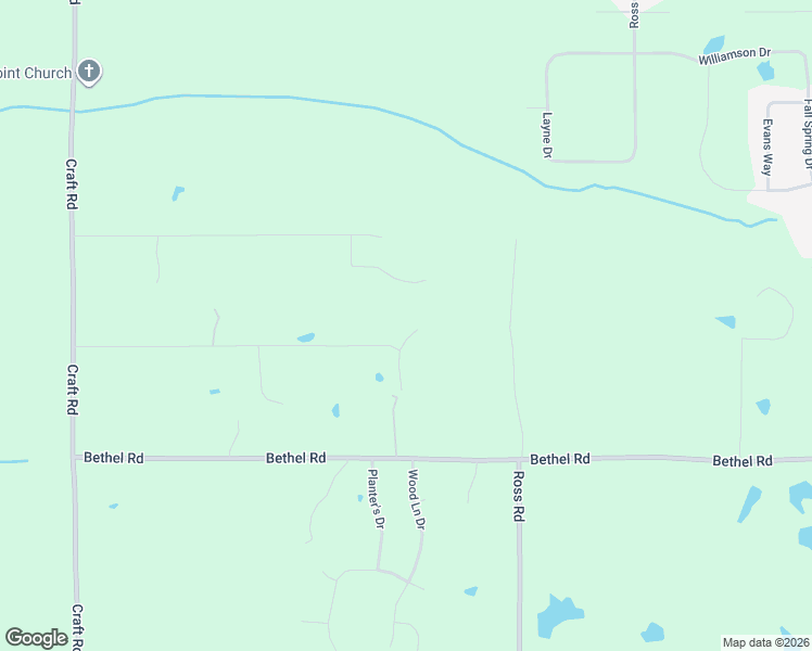 map of restaurants, bars, coffee shops, grocery stores, and more near 2273 Charles Road in Olive Branch