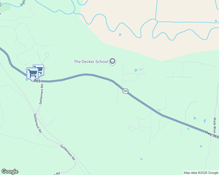 map of restaurants, bars, coffee shops, grocery stores, and more near 15203 Springer Road in North Little Rock