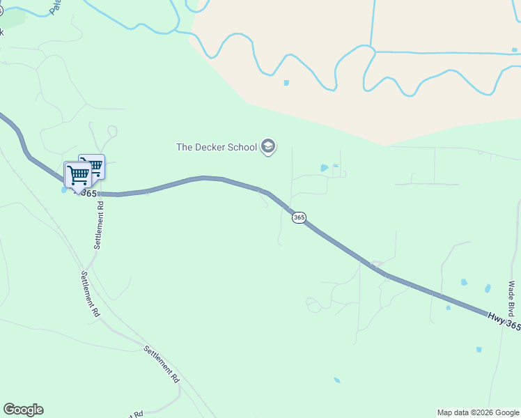 map of restaurants, bars, coffee shops, grocery stores, and more near 15203 Springer Road in North Little Rock