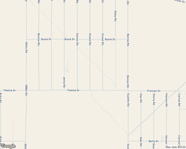 map of restaurants, bars, coffee shops, grocery stores, and more near 11390 Kinard Road in Yucca