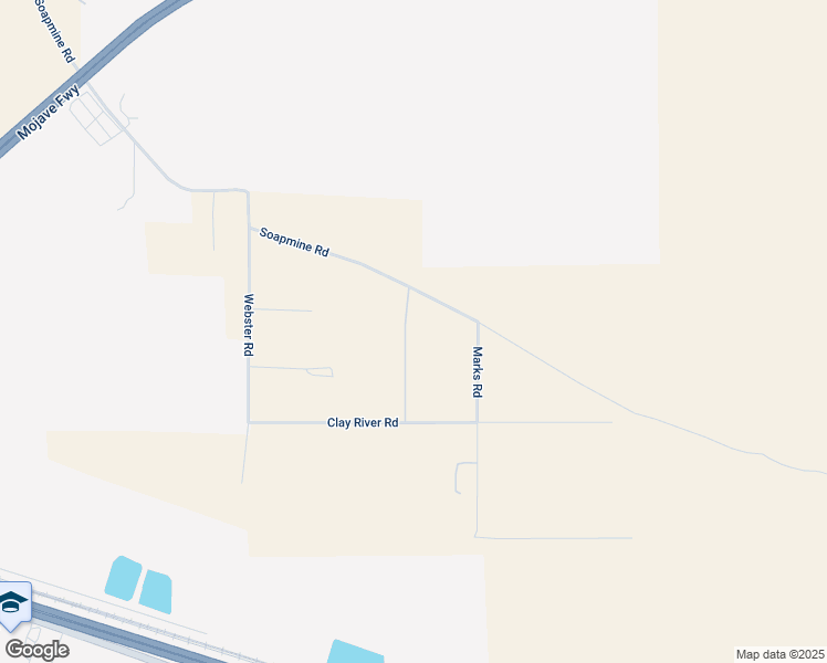 map of restaurants, bars, coffee shops, grocery stores, and more near 31582 Clay River Road in Barstow